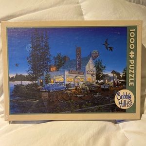 Cobblehill Bait and Breakfast 1000 Piece Puzzle- New Sealed